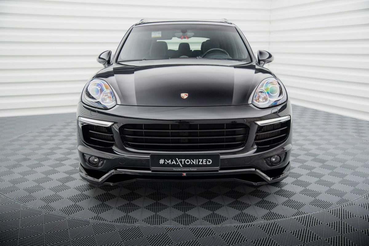 Maxton Design - Frontlippe für Porsche Cayenne Mk2 Facelift - Aerowerk.