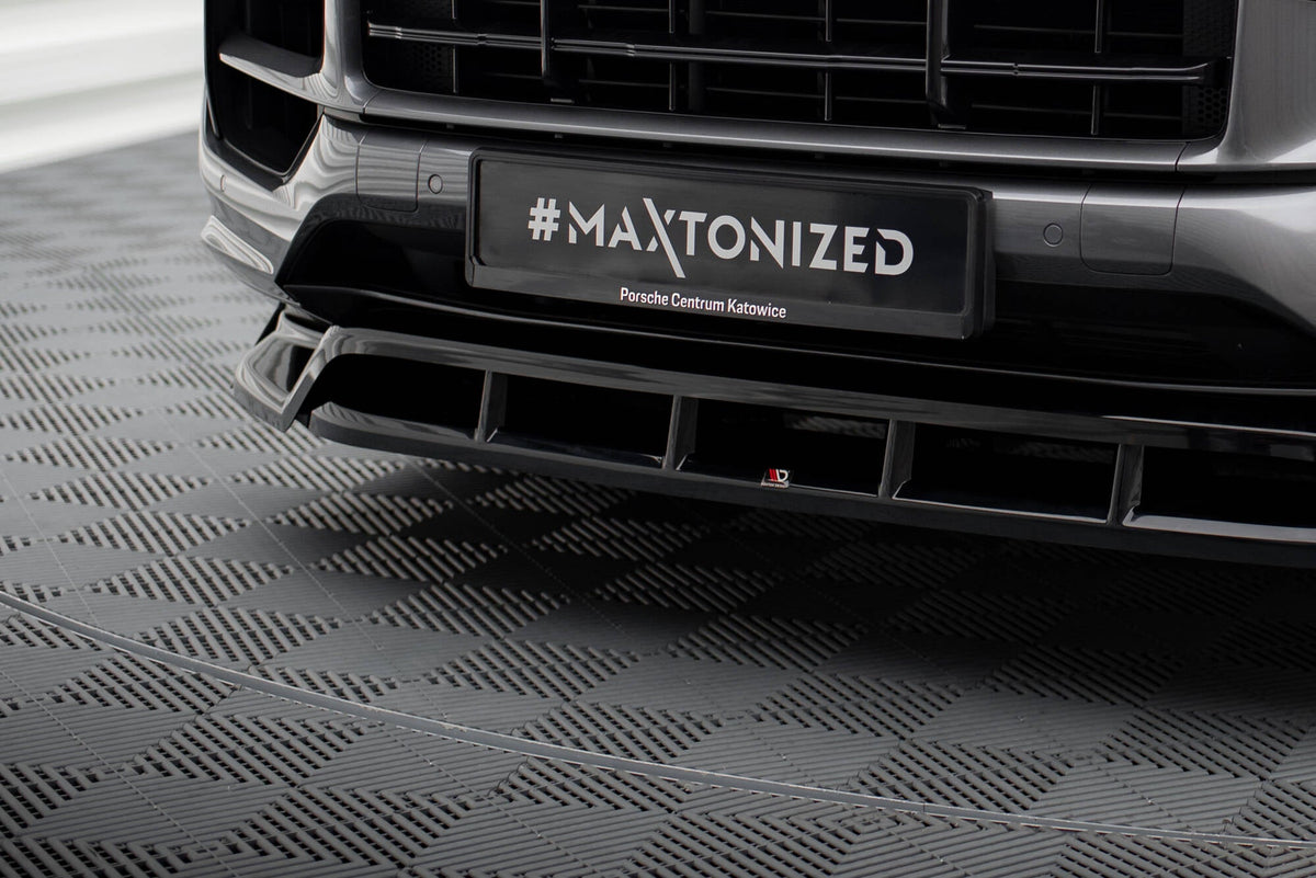 Maxton Design - Frontlippe für Porsche Cayenne SUV / Coupe Mk3 Facelift - Aerowerk.
