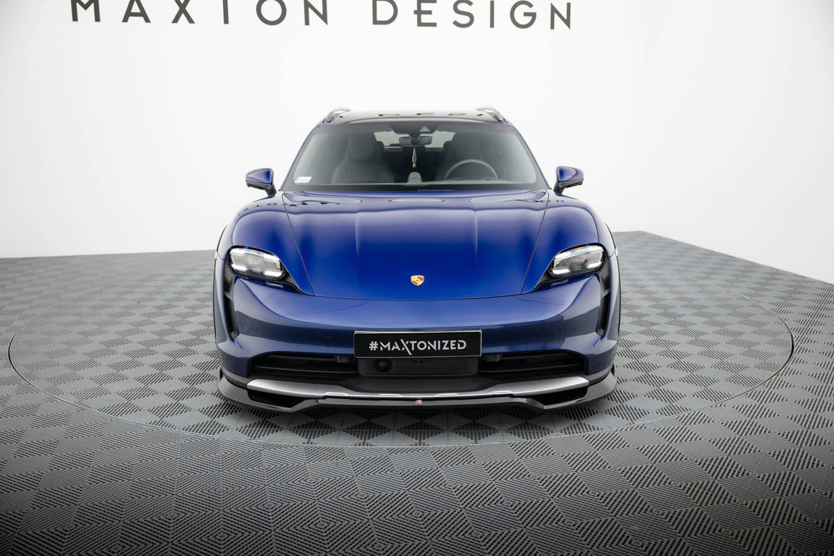Maxton Design - Frontlippe für Porsche Taycan Cross Turismo 4S - Aerowerk.