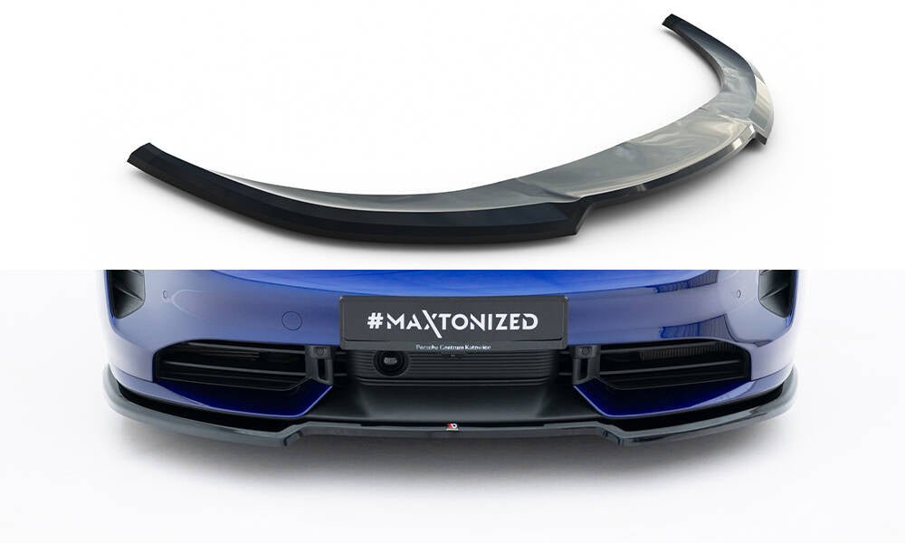 Maxton Design - Frontlippe für Porsche Taycan Turbo S Mk1 - Aerowerk.