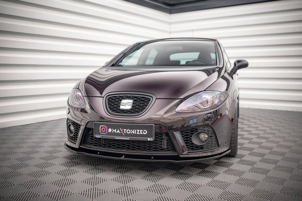 Maxton Design - Frontlippe für SEAT LEON MK2 CUPRA FR (vor Facelift) - Aerowerk.