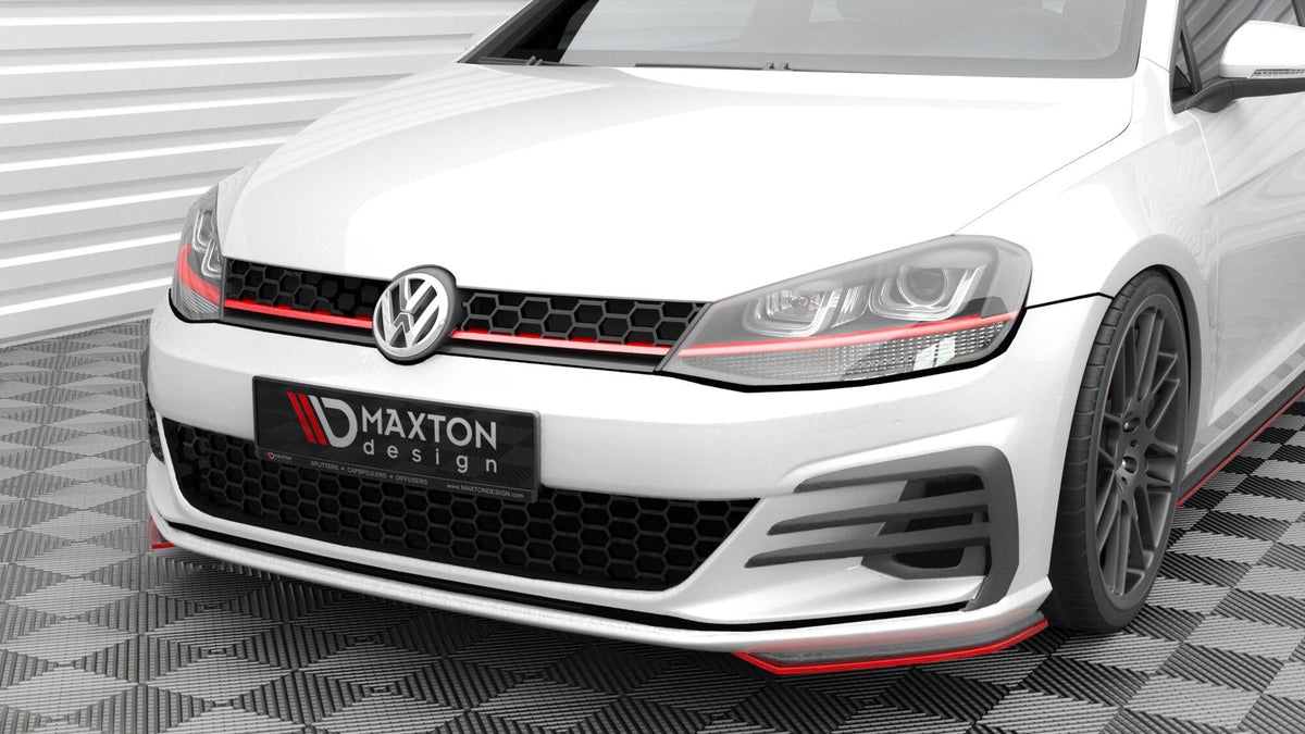 Maxton Design - Frontlippe für Seite Volkswagen Golf GTI Mk7 Facelift - Aerowerk.