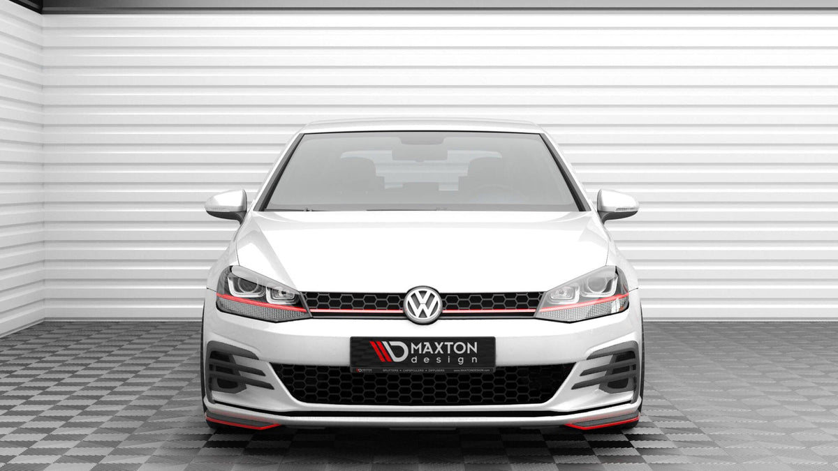 Maxton Design - Frontlippe für Seite VW Golf GTI Mk7 Facelift - Aerowerk.