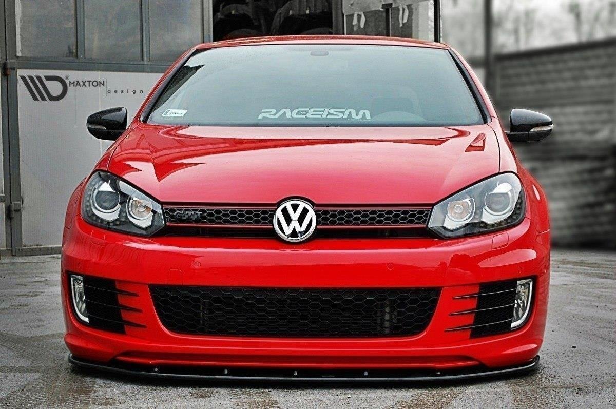 Maxton Design - Frontlippe für VER.2 VW GOLF 6 (FÜR GOLF GTI 35TH) - Aerowerk.