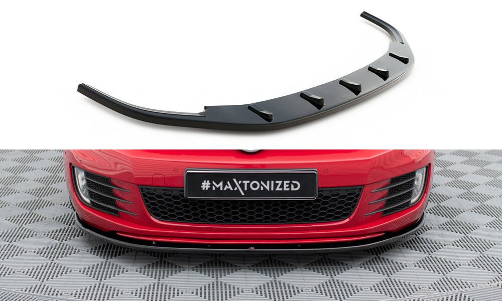 Maxton Design - Frontlippe für VER.2 VW GOLF 6 GTI - Aerowerk.