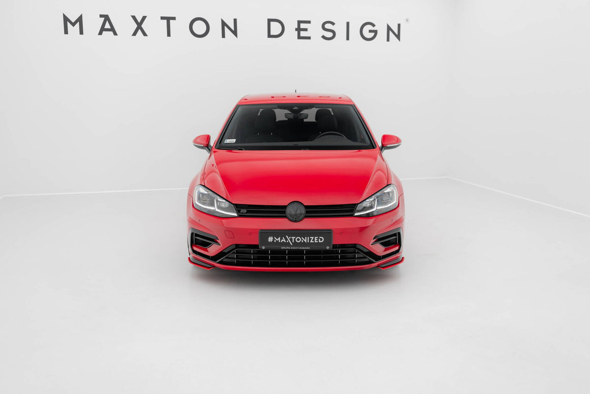 Maxton Design - Frontlippe für Volkswagen Golf R / R - Line Mk7 Facelift - Aerowerk.