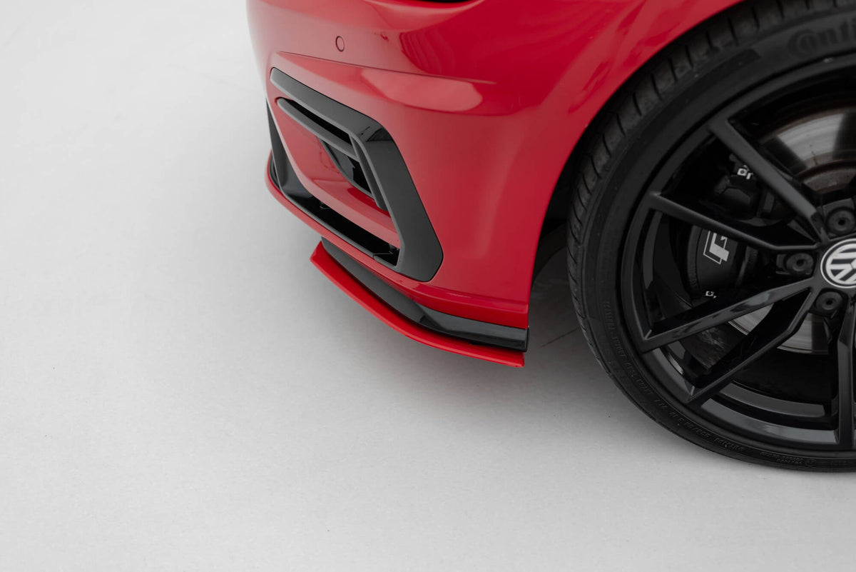 Maxton Design - Frontlippe für Volkswagen Golf R / R - Line Mk7 Facelift - Aerowerk.