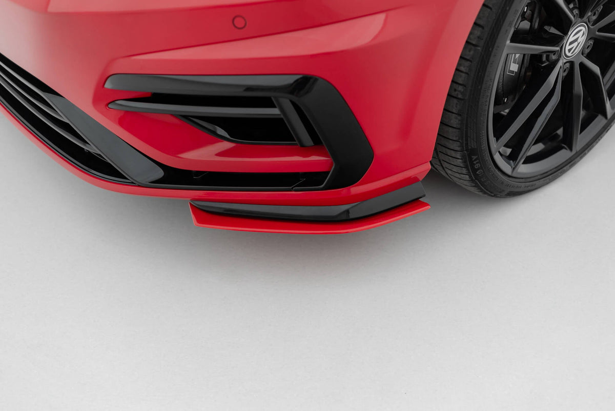 Maxton Design - Frontlippe für Volkswagen Golf R / R - Line Mk7 Facelift - Aerowerk.