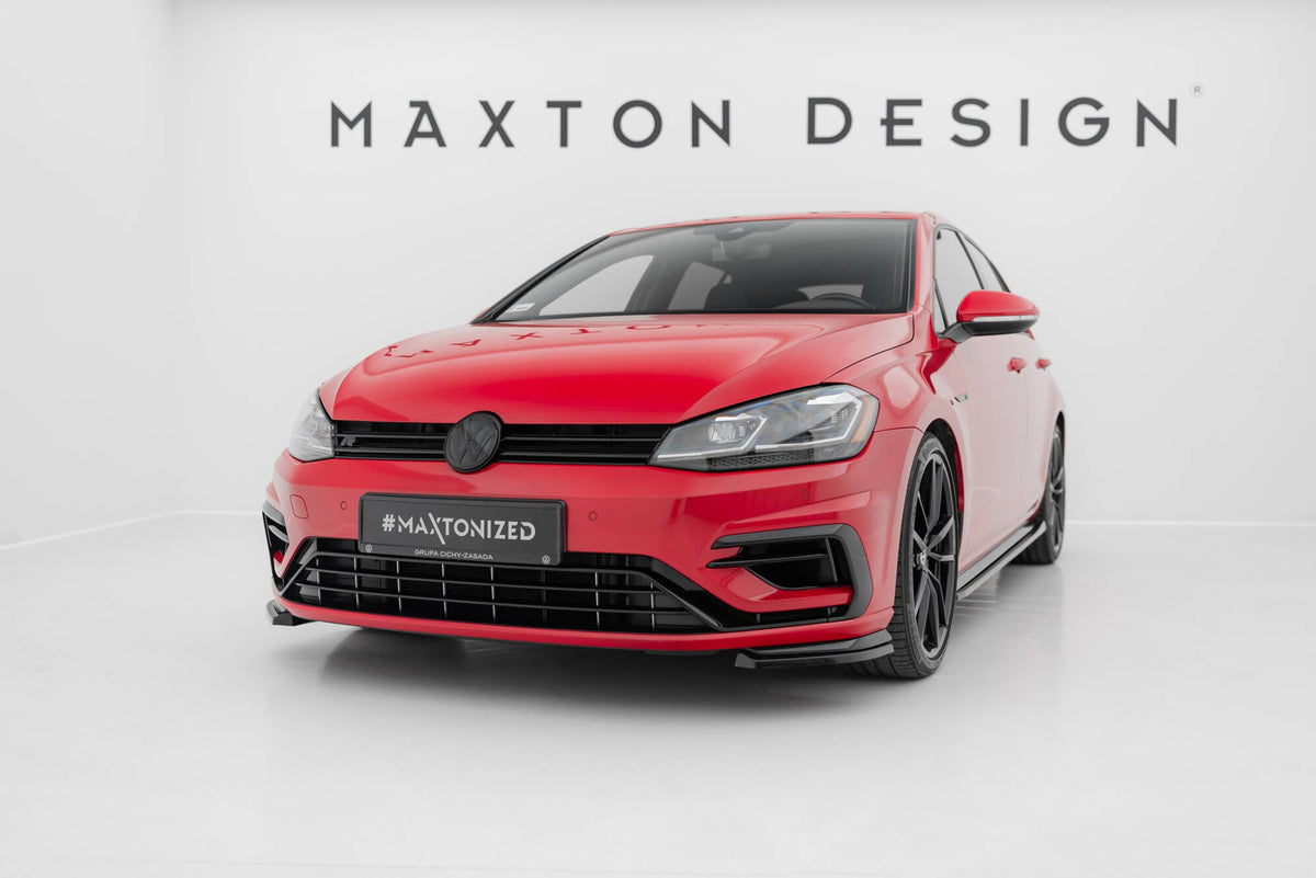 Maxton Design - Frontlippe für VW Golf R / R - Line Mk7 Facelift - Aerowerk.