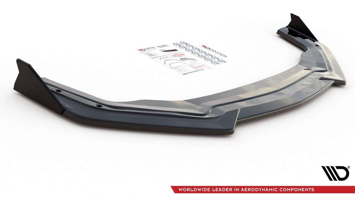 Maxton Design - Frontlippe V1 + Flaps für Ford Mustang GT Mk6 Facelift - Aerowerk.