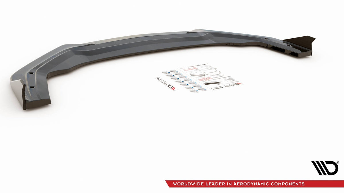 Maxton Design - Frontlippe V1 + Flaps für Ford Mustang GT Mk6 Facelift - Aerowerk.