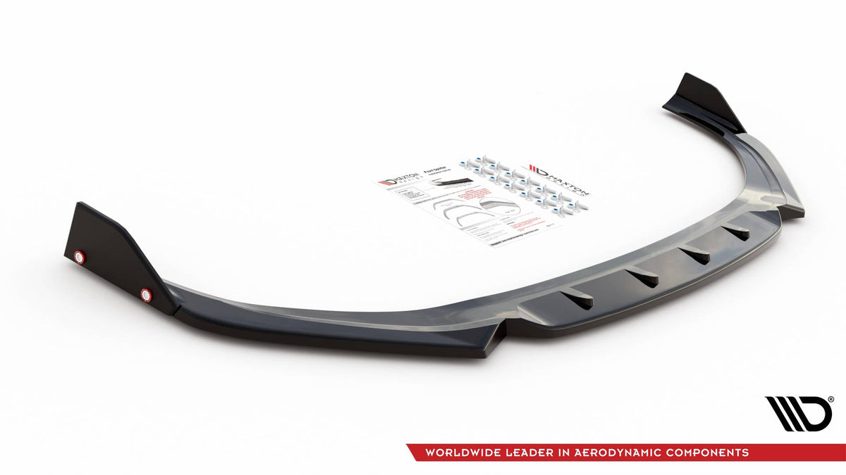 Maxton Design - Frontlippe V1 + Flaps für Hyundai I30 N / I30 N - Line Hatchback/Fastback Mk3 Facelift - Aerowerk.