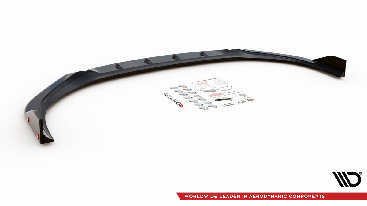 Maxton Design - Frontlippe V1 + Flaps für Hyundai I30 N / I30 N - Line Hatchback/Fastback Mk3 Facelift - Aerowerk.