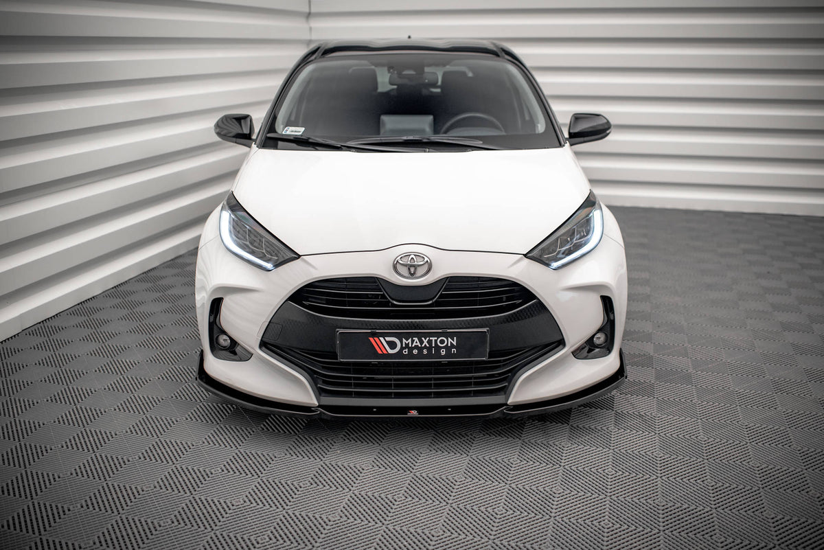 Maxton Design - Frontlippe V1 + Flaps für Toyota Yaris Mk4 - Aerowerk.
