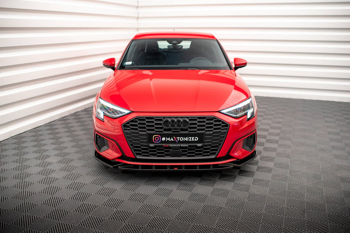 Maxton Design - Frontlippe V1 für Audi A3 8Y - Aerowerk.