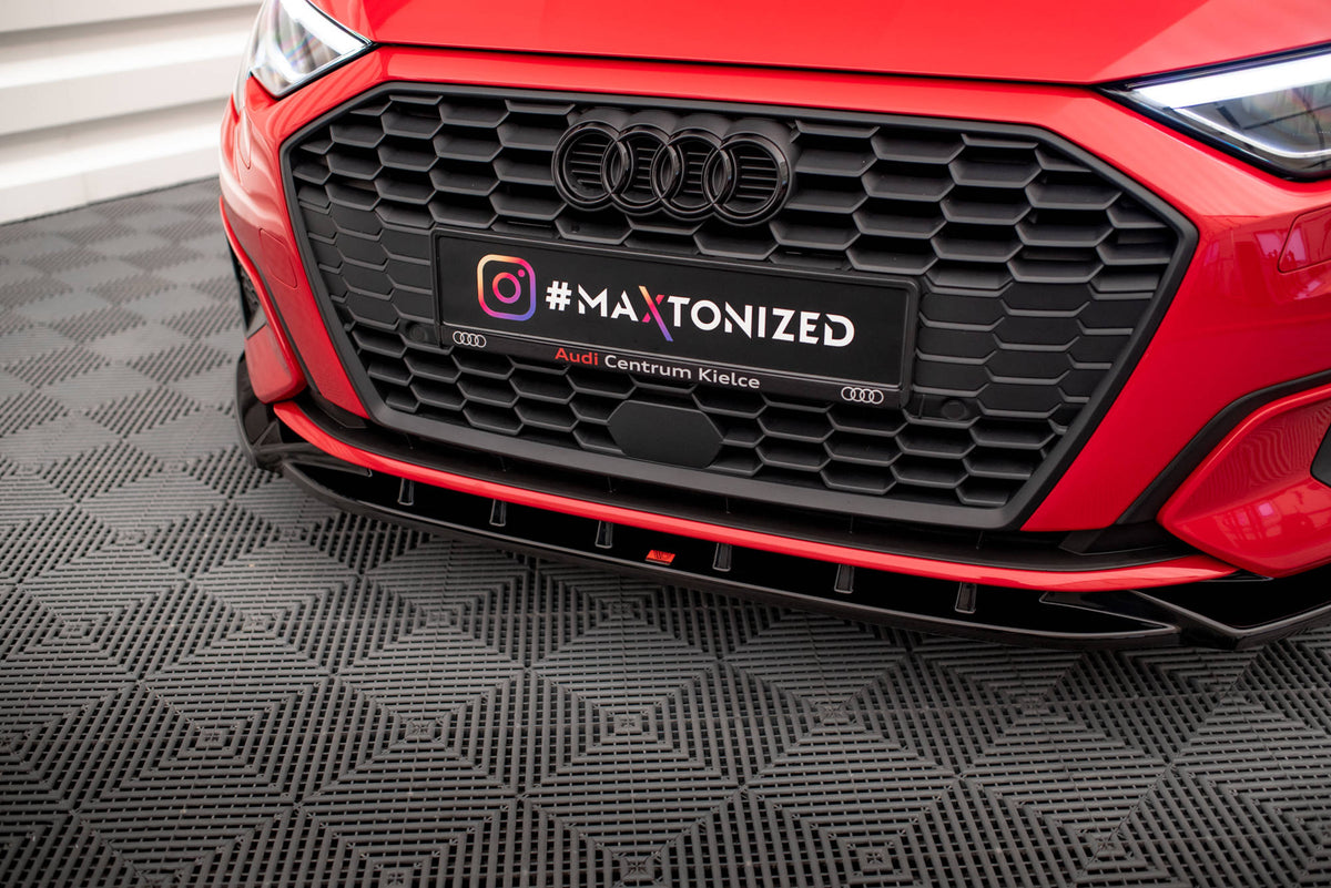 Maxton Design - Frontlippe V1 für Audi A3 8Y - Aerowerk.