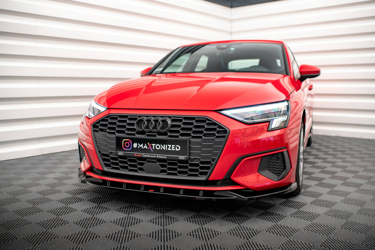 Maxton Design - Frontlippe V1 für Audi A3 8Y - Aerowerk.