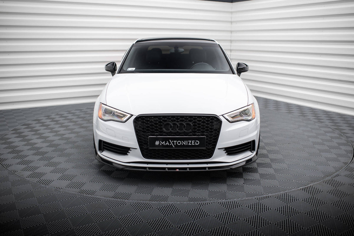 Maxton Design - Frontlippe V1 für Audi A3 Limousine 8V - Aerowerk.