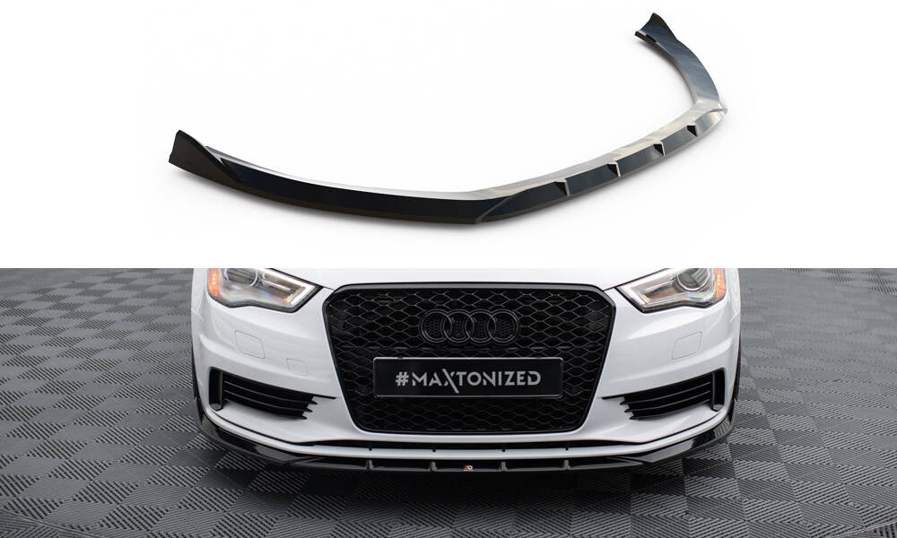 Maxton Design - Frontlippe V1 für Audi A3 Limousine 8V - Aerowerk.