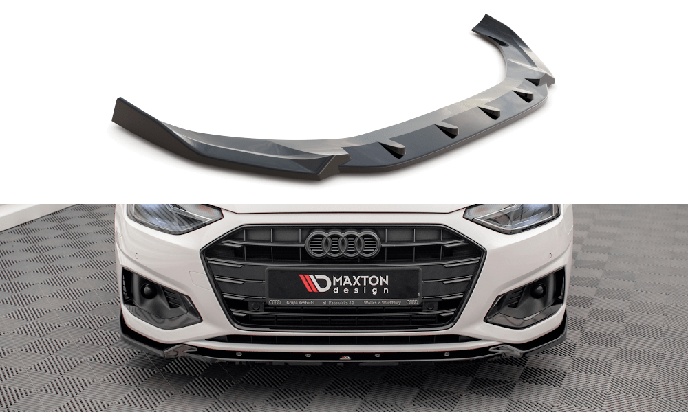 Maxton Design - Frontlippe V1 für Audi A4 B9 Facelift - Aerowerk.