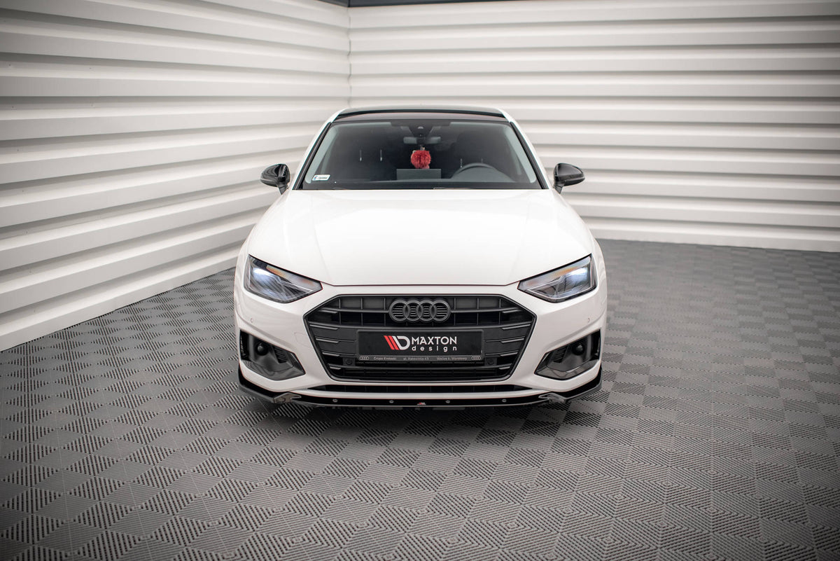 Maxton Design - Frontlippe V1 für Audi A4 B9 Facelift - Aerowerk.
