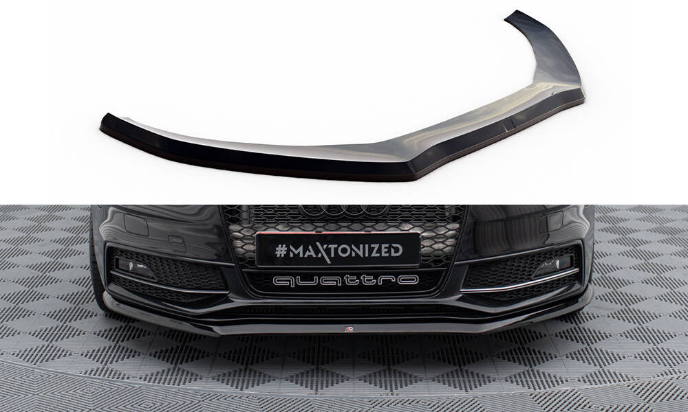 Maxton Design - Frontlippe V1 für Audi A4 S - Line / S4 B8 Facelift - Aerowerk.