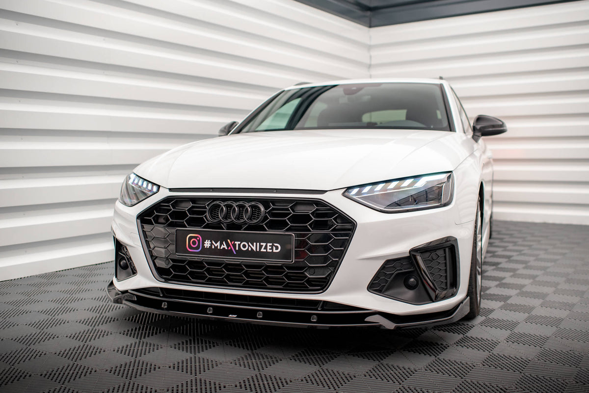 Maxton Design - Frontlippe V1 für Audi A4 S - Line / S4 B9 Facelift - Aerowerk.