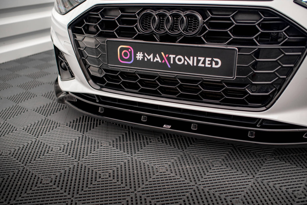 Maxton Design - Frontlippe V1 für Audi A4 S - Line / S4 B9 Facelift - Aerowerk.