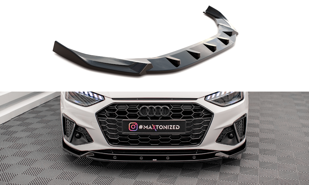 Maxton Design - Frontlippe V1 für Audi A4 S - Line / S4 B9 Facelift - Aerowerk.
