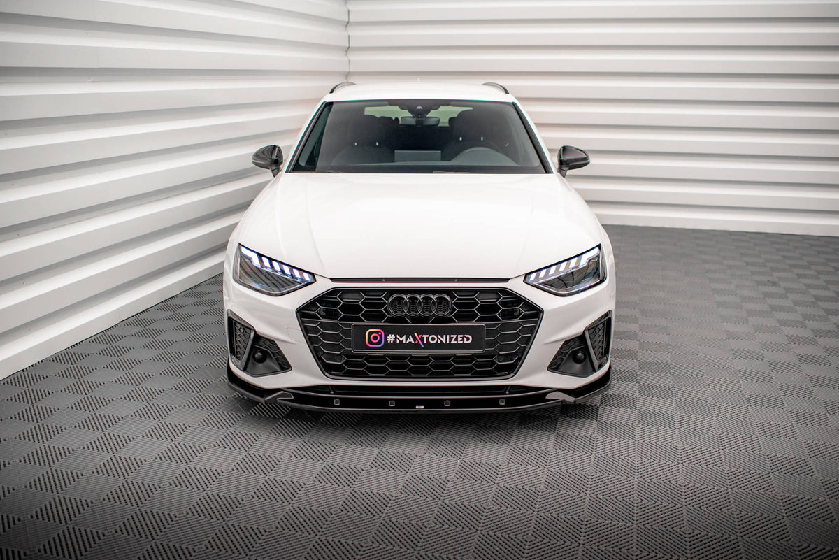 Maxton Design - Frontlippe V1 für Audi A4 S - Line / S4 B9 Facelift - Aerowerk.
