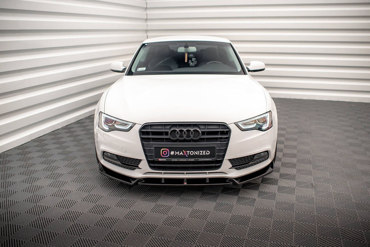 Maxton Design - Frontlippe V1 für Audi A5 Coupe / Sportback 8T Facelift - Aerowerk.