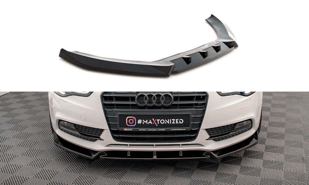 Maxton Design - Frontlippe V1 für Audi A5 Coupe / Sportback 8T Facelift - Aerowerk.