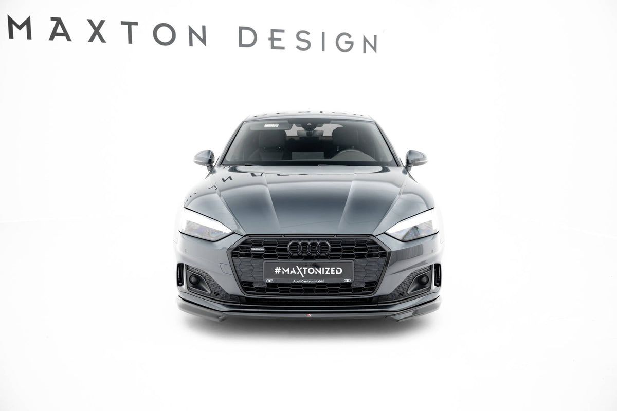 Maxton Design - Frontlippe V1 für Audi A5 F5 Facelift - Aerowerk.