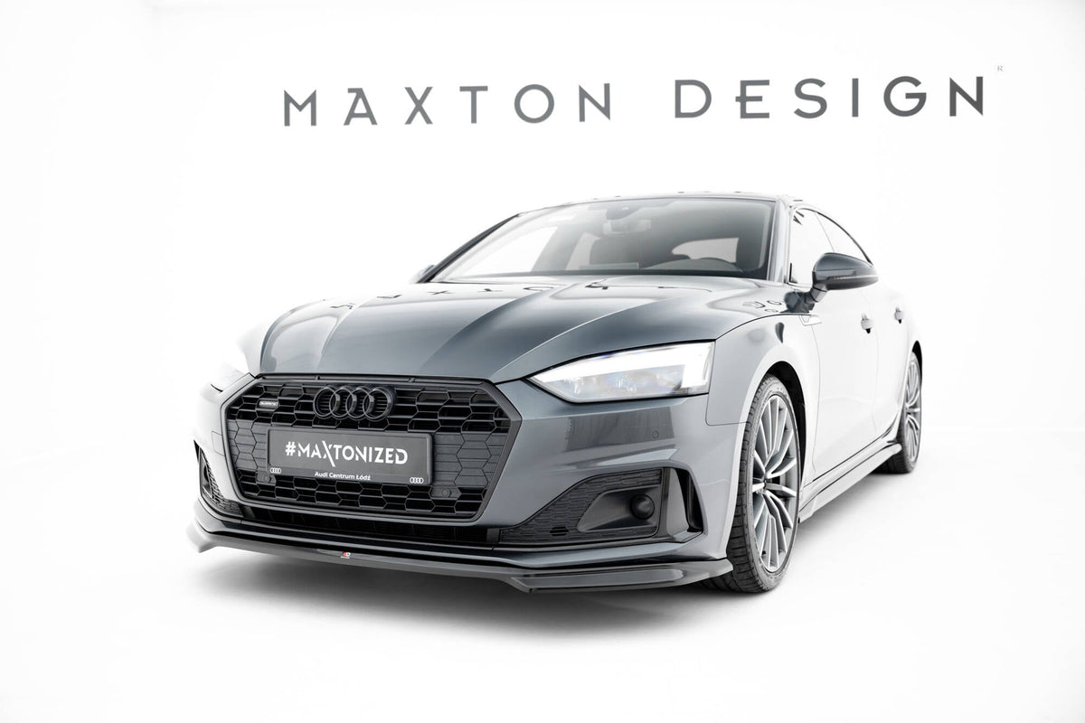 Maxton Design - Frontlippe V1 für Audi A5 F5 Facelift - Aerowerk.
