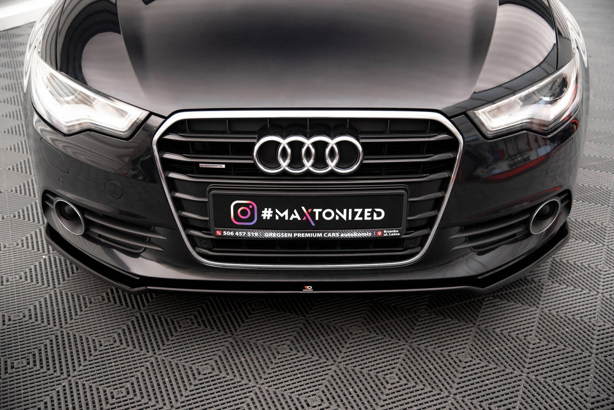 Maxton Design - Frontlippe V1 für Audi A6 C7 - Aerowerk.