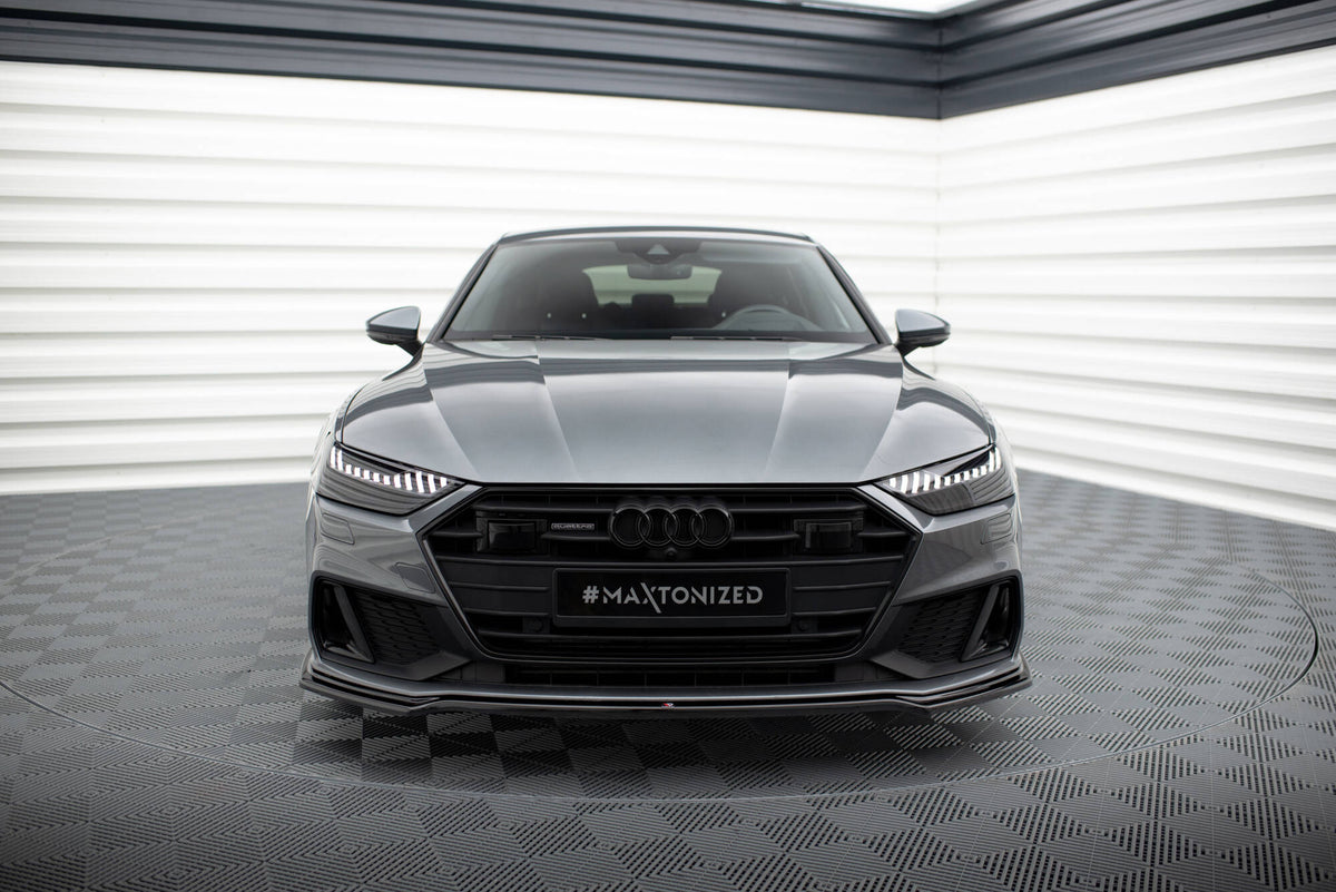 Maxton Design - Frontlippe V1 für Audi A7 S - Line C8 / S7 C8 / C8 Facelift / S7 Facelift - Aerowerk.
