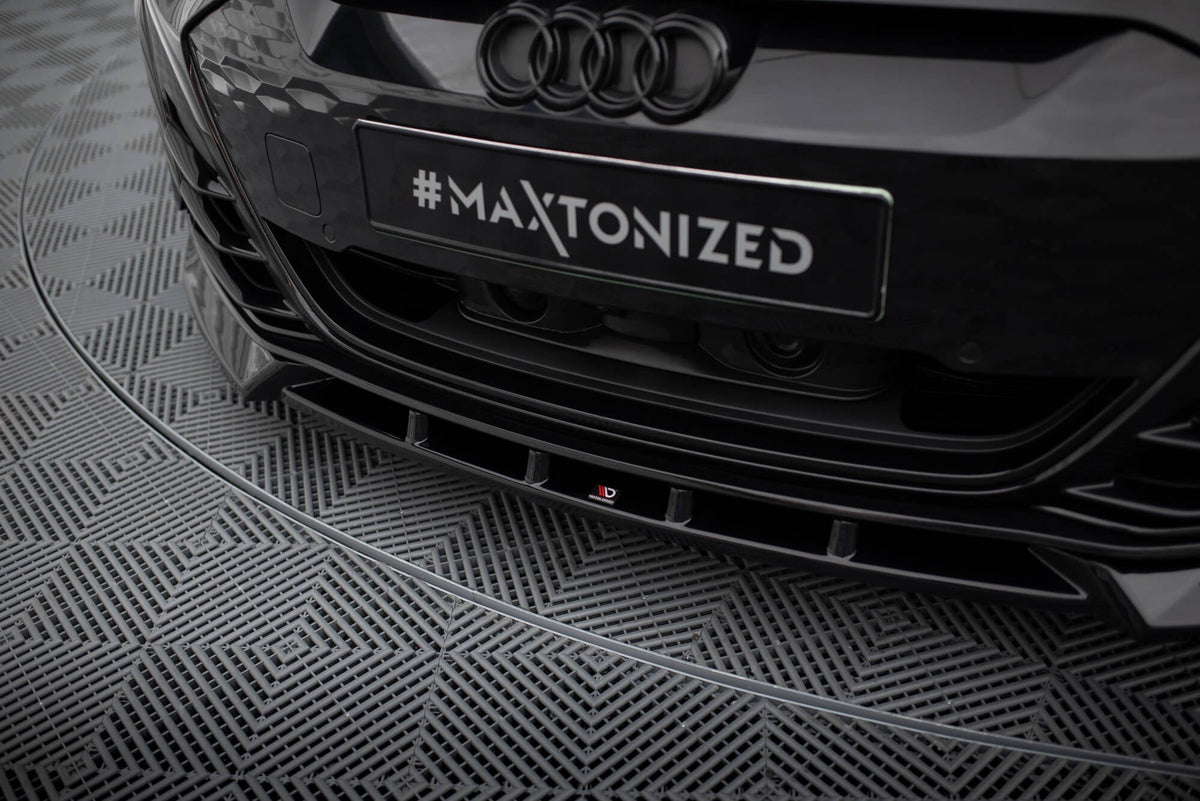 Maxton Design - Frontlippe V1 für Audi e - Tron GT / RS GT Mk1 - Aerowerk.