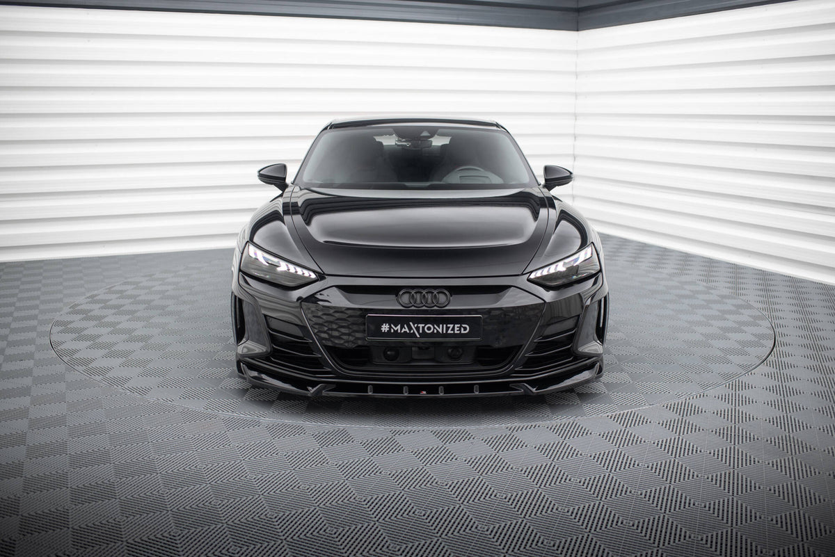 Maxton Design - Frontlippe V1 für Audi e - Tron GT / RS GT Mk1 - Aerowerk.