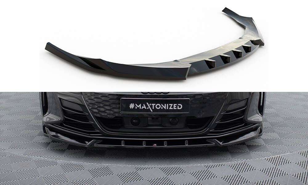 Maxton Design - Frontlippe V1 für Audi e - Tron GT / RS GT Mk1 - Aerowerk.