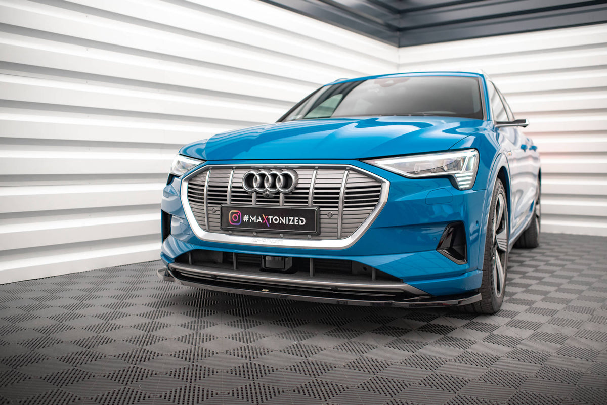 Maxton Design - Frontlippe V1 für Audi e - tron - Aerowerk.
