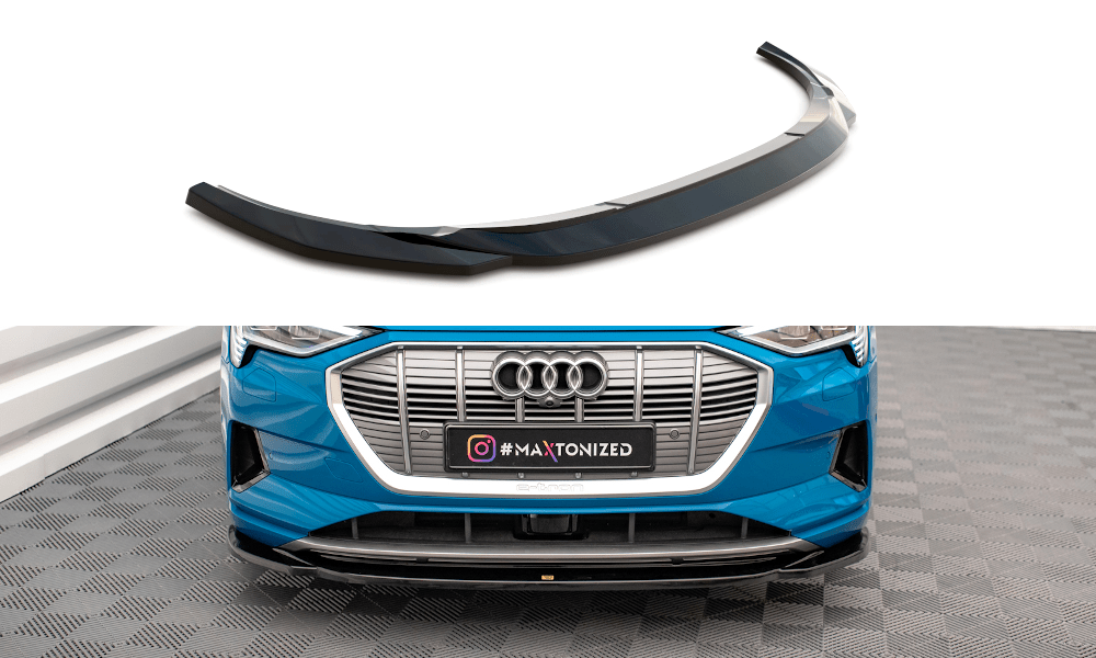 Maxton Design - Frontlippe V1 für Audi e - tron - Aerowerk.