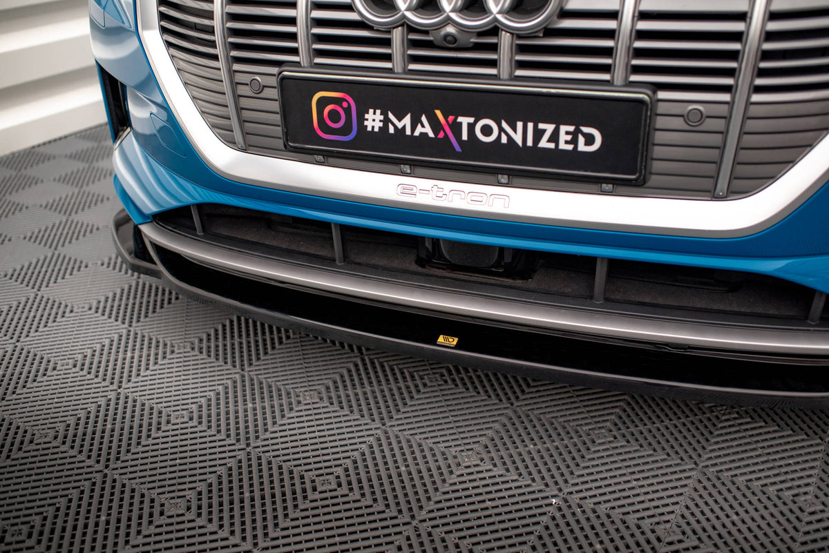 Maxton Design - Frontlippe V1 für Audi e - tron - Aerowerk.