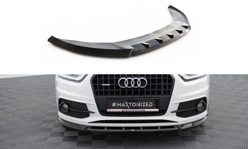 Maxton Design - Frontlippe V1 für Audi Q3 S - line 8U - Aerowerk.