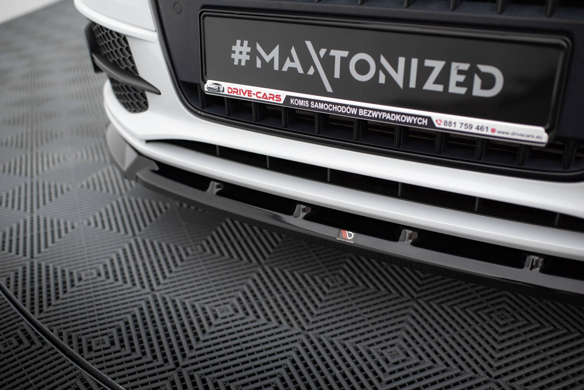 Maxton Design - Frontlippe V1 für Audi Q3 S - line 8U - Aerowerk.