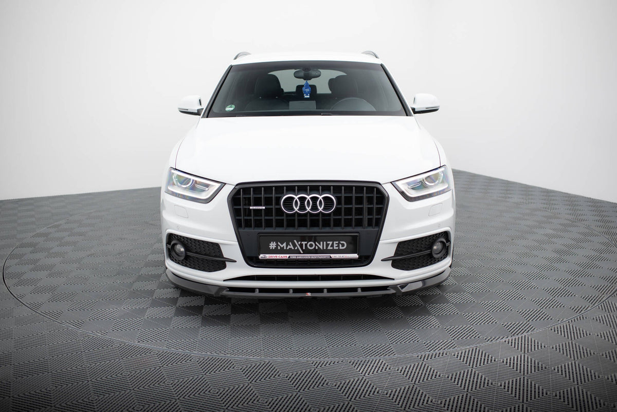 Maxton Design - Frontlippe V1 für Audi Q3 S - line 8U - Aerowerk.