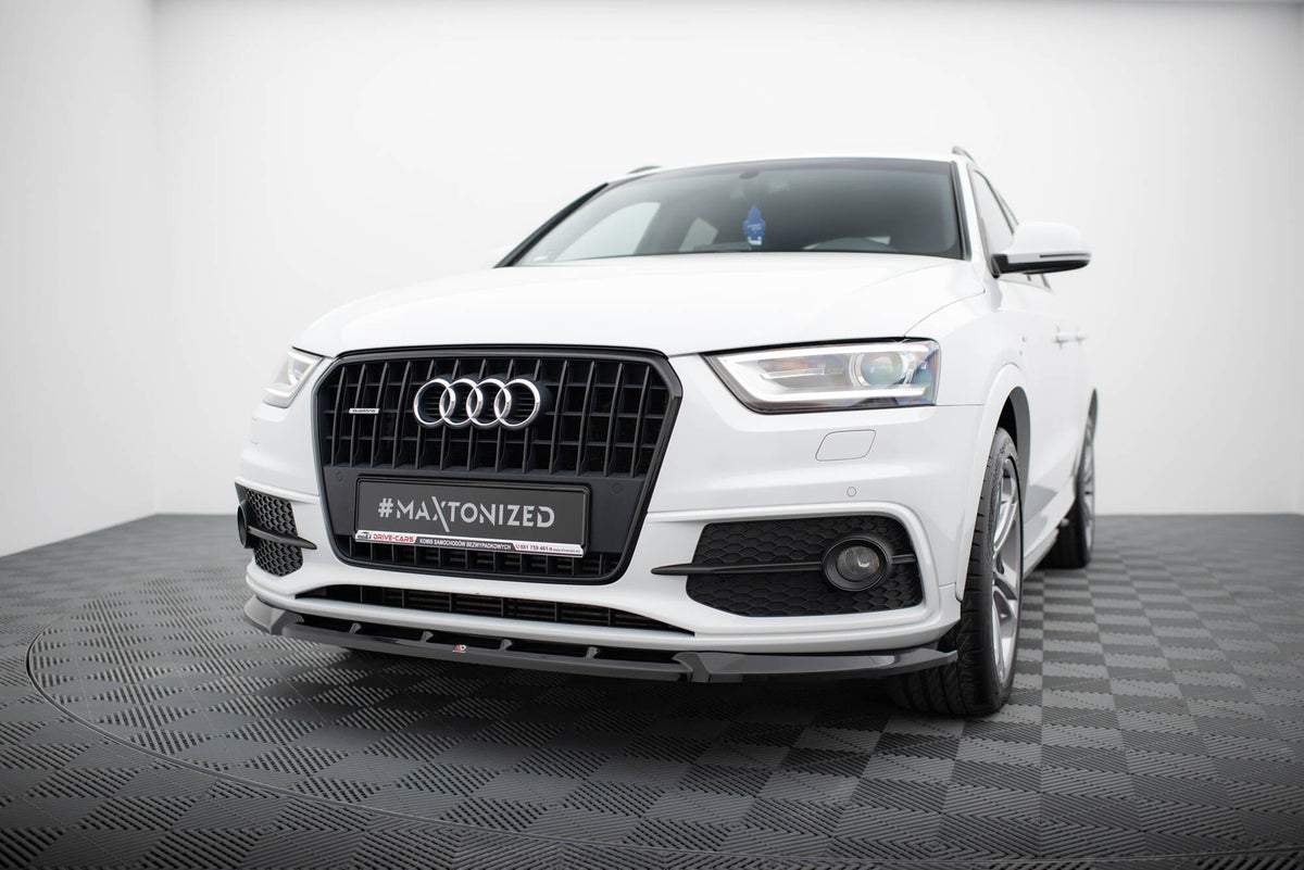 Maxton Design - Frontlippe V1 für Audi Q3 S - line 8U - Aerowerk.