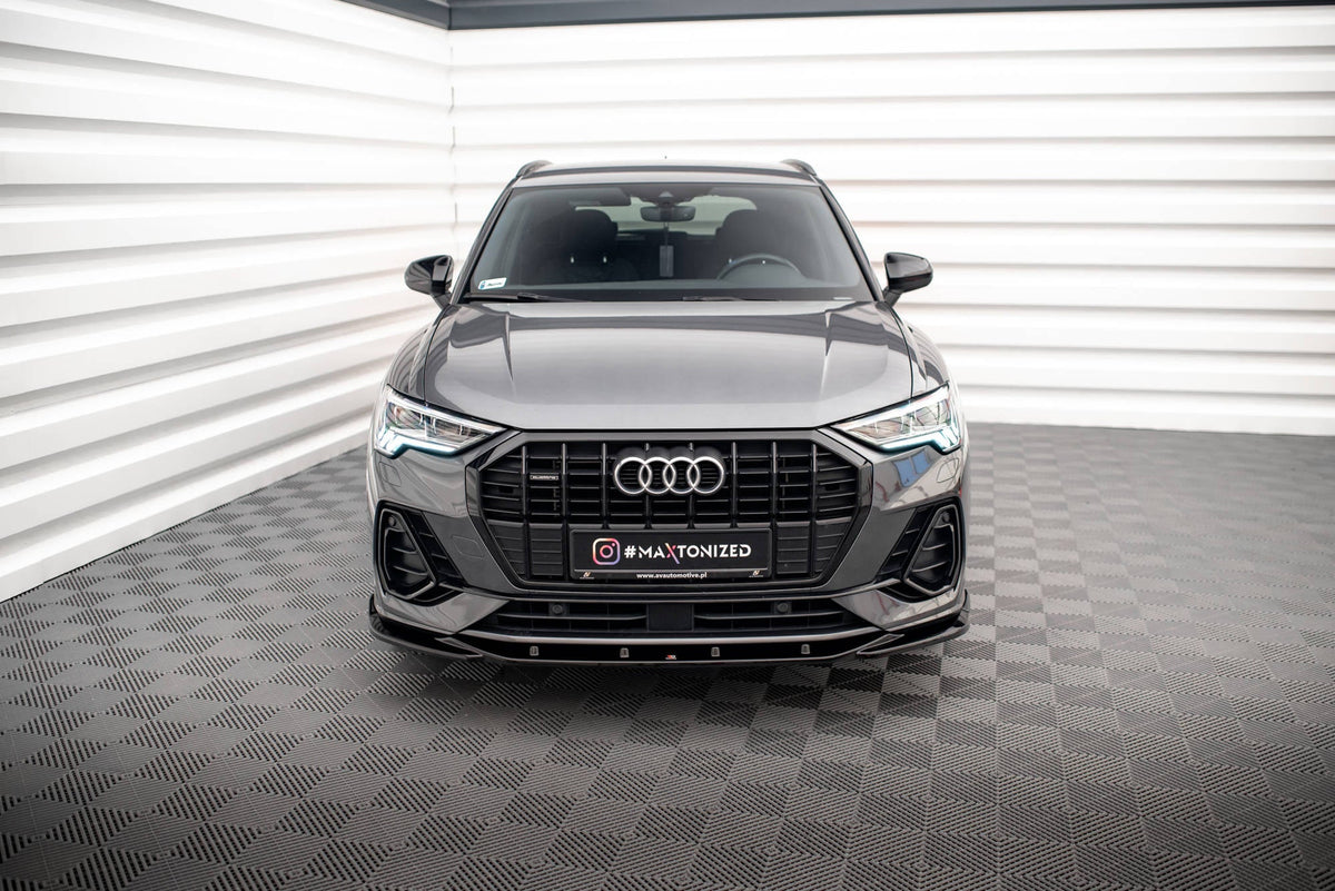 Maxton Design - Frontlippe V1 für Audi Q3 S - Line F3 - Aerowerk.
