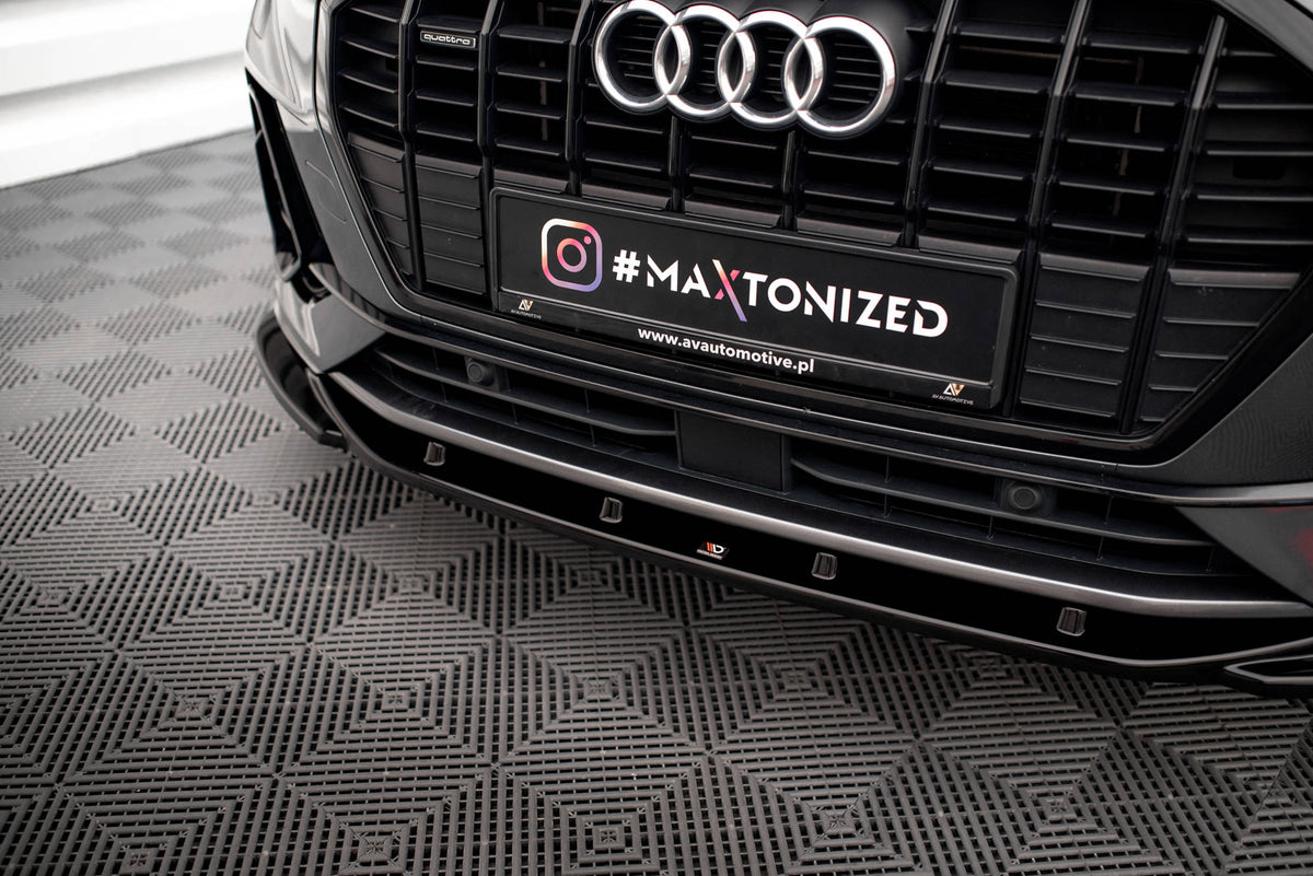 Maxton Design - Frontlippe V1 für Audi Q3 S - Line F3 - Aerowerk.