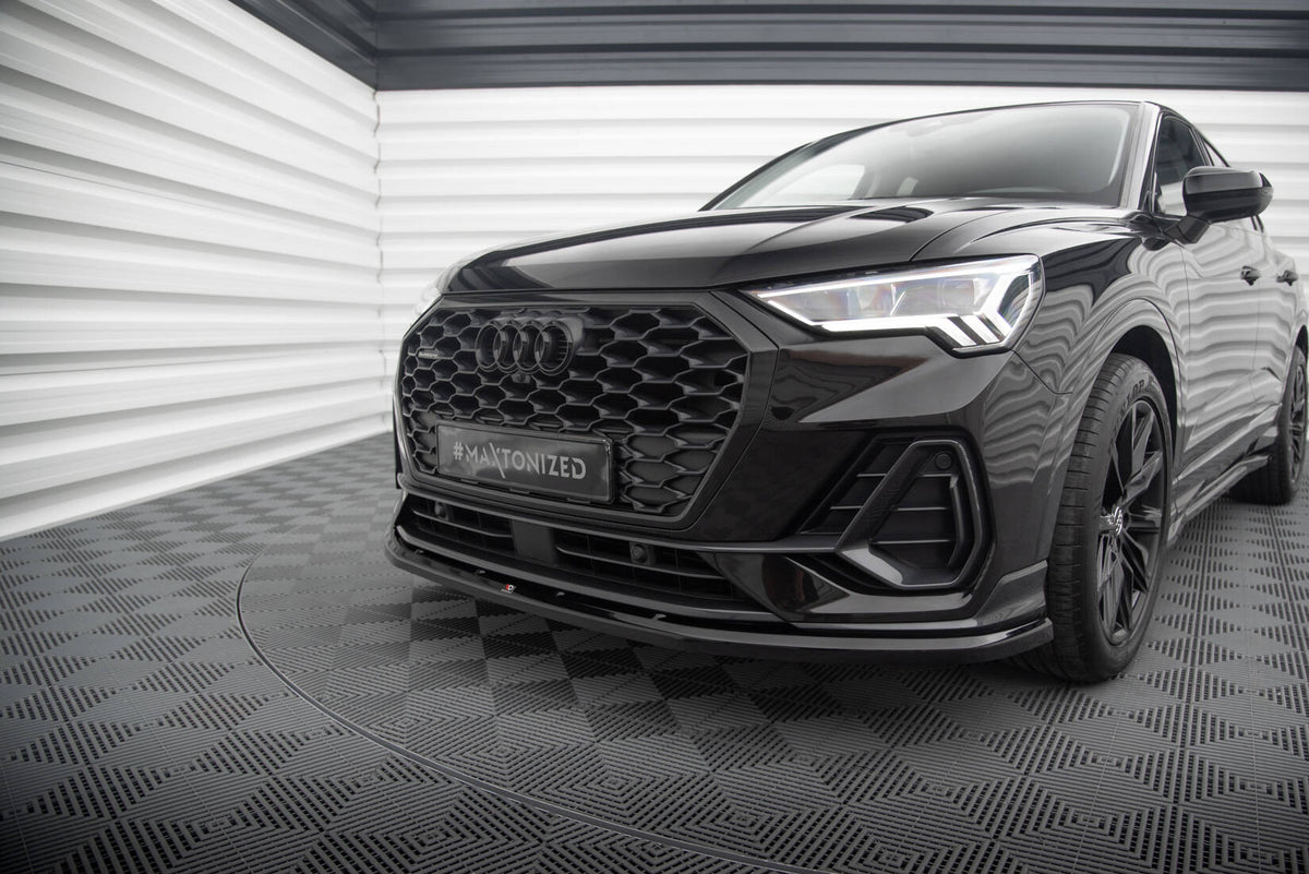 Maxton Design - Frontlippe V1 für Audi Q3 Sportback F3 - Aerowerk.