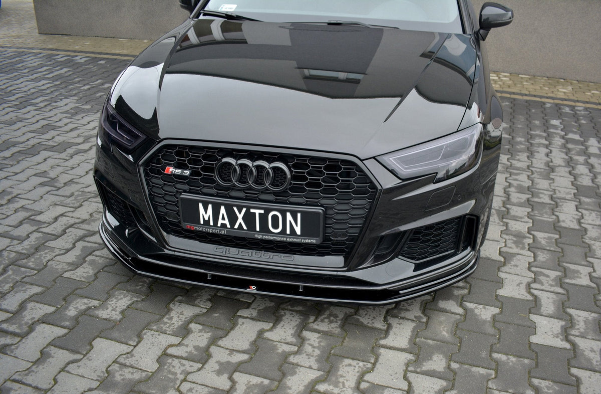 Maxton Design - Frontlippe V1 für Audi RS3 8V FL Sportback - Aerowerk.